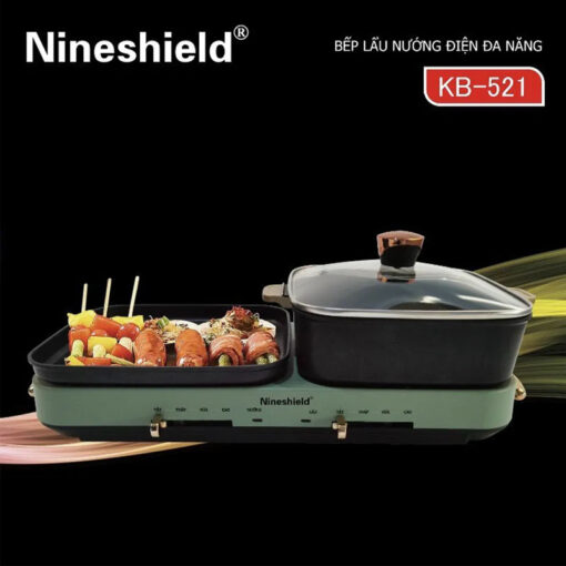 Bếp lẩu nướng đa năng Nineshield KB-521