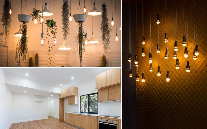 Top 10 Các loại đèn LED trần nhà đẹp, sang trọng
